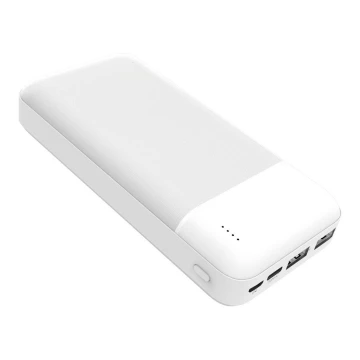 Power Bank 20000 mAh 3,7V λευκό