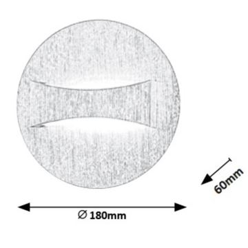 Rabalux - Φως τοίχου LED LED/6W/230V