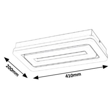 Rabalux - Φως οροφής LED LED/40W/230V