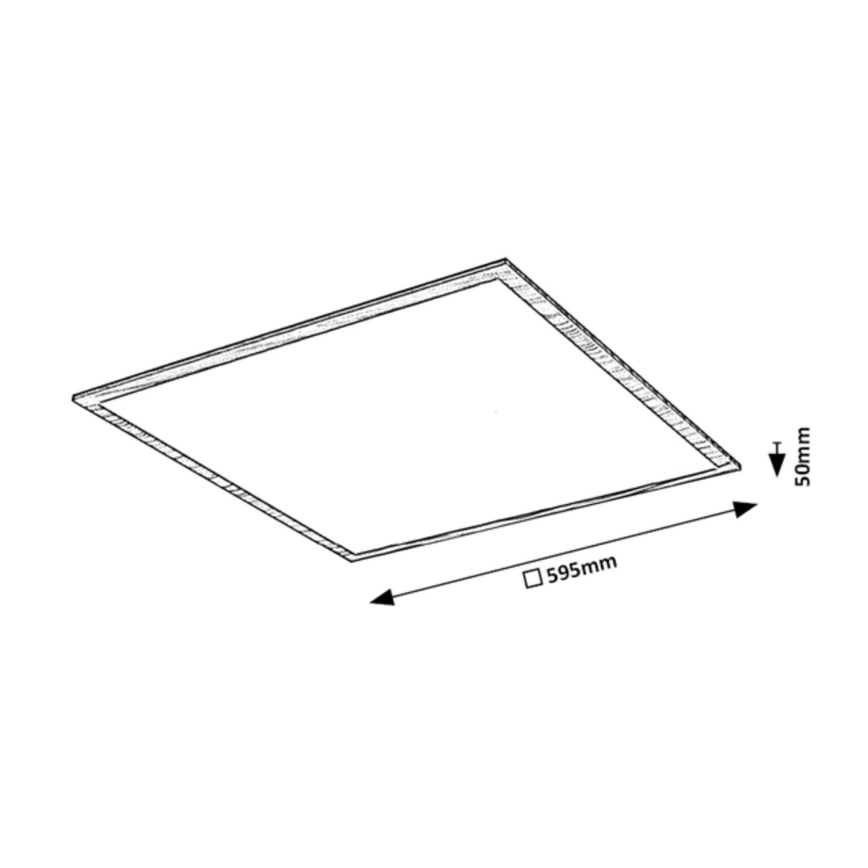 Rabalux - Σταθερό πάνελ LED LED/40W/230V 4000K