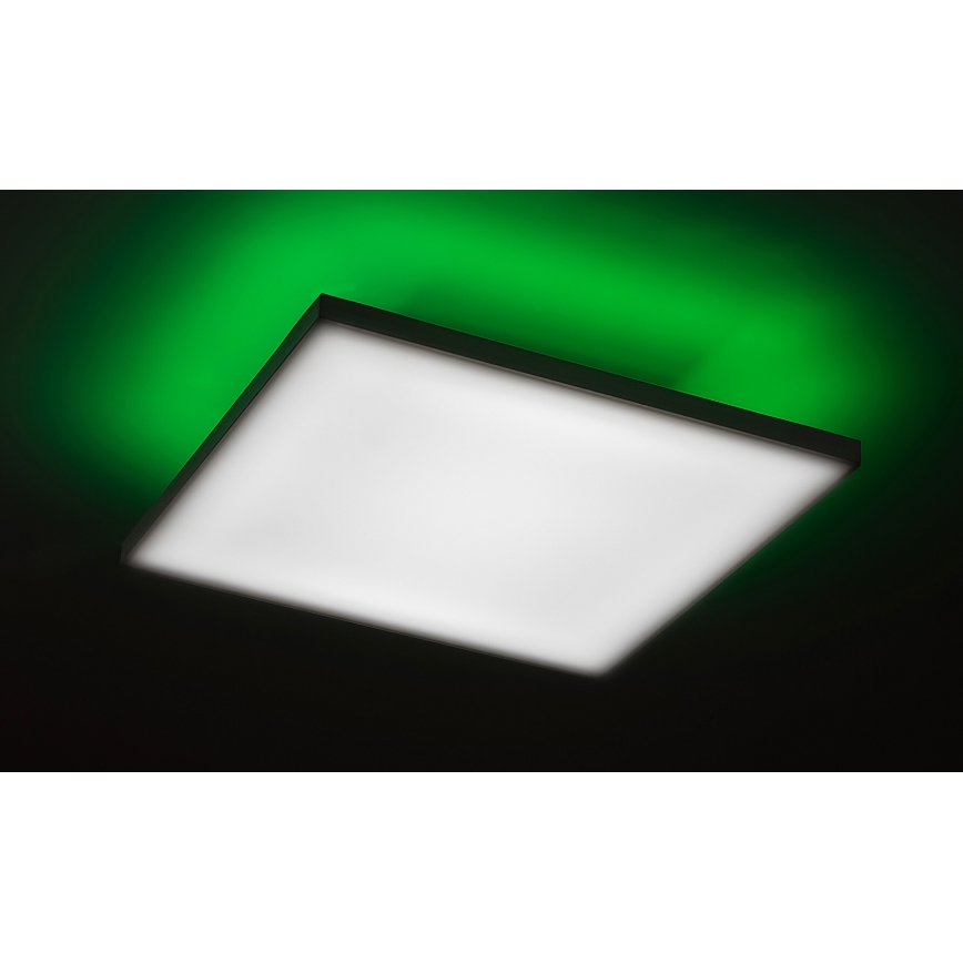 Rabalux - LED RGB dimmable φωτιστικό οροφής LED/24W/230V 3000-6500K 40x40 cm+ τηλεχειριστήριο
