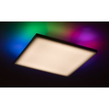 Rabalux - LED RGB dimmable φωτιστικό οροφής LED/24W/230V 3000-6500K 40x40 cm+ τηλεχειριστήριο