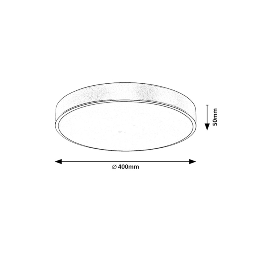 Rabalux - Φωτιστικό οροφής LED LED/36W/230V 3000K