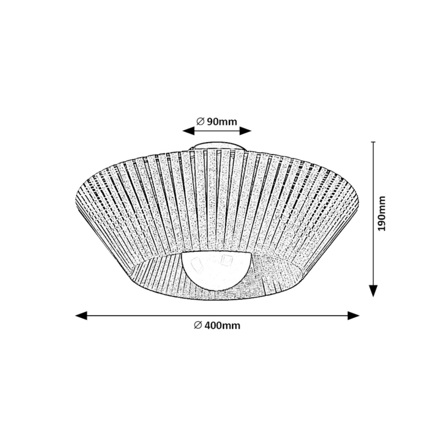 Rabalux - Φωτιστικό οροφής 1xE27/6W/230V