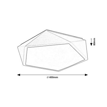 Rabalux - Φωτιστικό οροφής LED LED/30W/230V 3000K