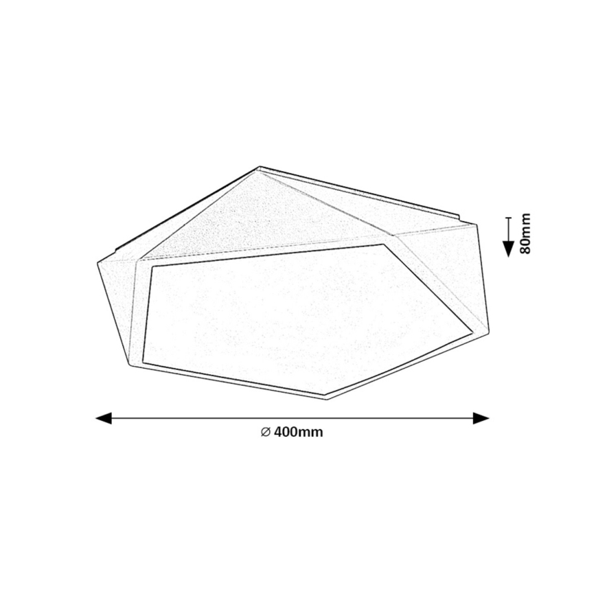 Rabalux - Φωτιστικό οροφής LED LED/30W/230V 3000K