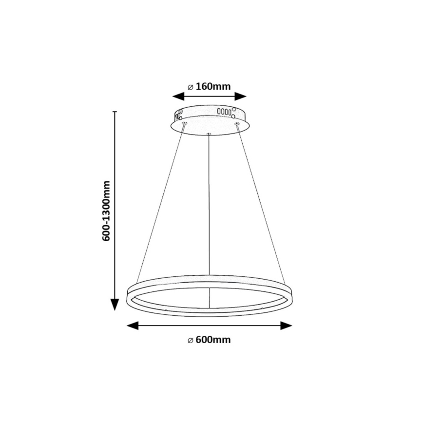 Rabalux -  Κρεμαστό φωτιστικό οροφής LED LED/35W/230V 3000/4000/6500K