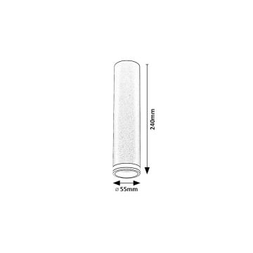 Rabalux - Φωτιστικό σποτ 1xGU10/35W/230V 24 cm