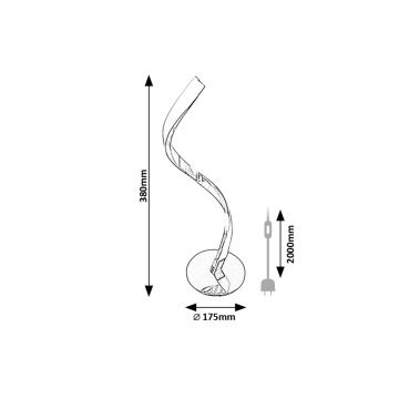 Rabalux - Επιτραπέζια λάμπα LED LED/3W/230V 4000K χρώμιο