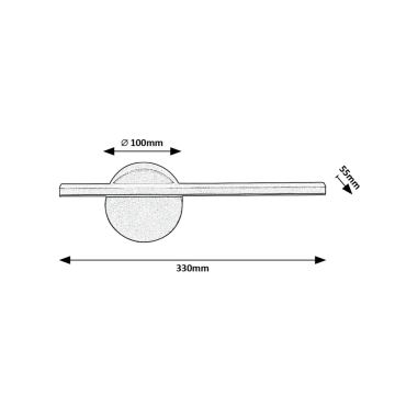 Rabalux - Φωτιστικό τοίχου LED LED/6W/230V 4000K