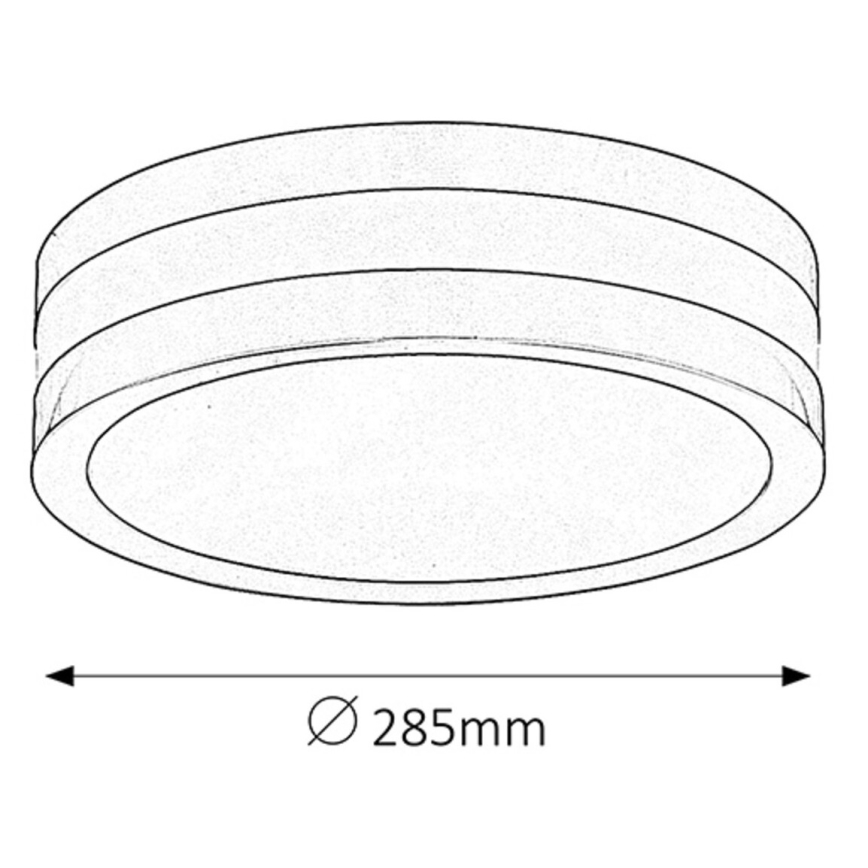 Rabalux - Φως τοίχου εξωτερικού χώρου 2xE27/11W/230V IP44