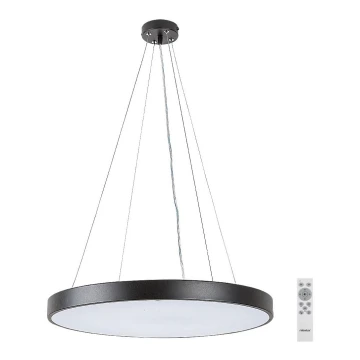 Rabalux - Led Dimmable κρεμαστό φωτιστικό οροφής LED/60W/230V 3000-6000K μαύρο + τηλεχειριστήριο