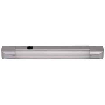 Rabalux - LED Φωτιστικό πάγκου BAND LIGHT 1xG13/10W/230V 39,5 cm ασημί