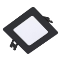 Rabalux - Χωνευτό Φωτιστικό LED LED/3W/230V 9x9 cm μαύρο