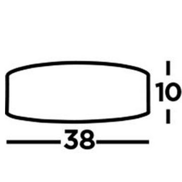 Searchlight - Φωτιστικό οροφής DRUM PLEAT 2xE27/15W/230V γκρι