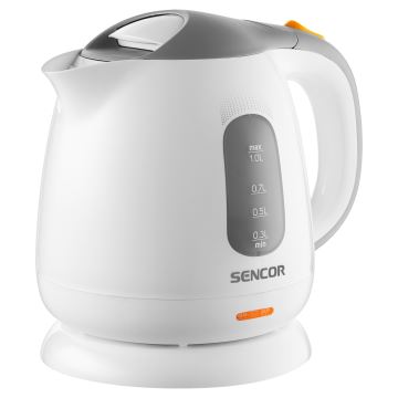 Sencor - Βραστήρας 1 l 1100W/230V λευκό/γκρι