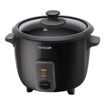 Sencor - Μάγειρας ρυζιού 300W/230V 0,6l μαύρο