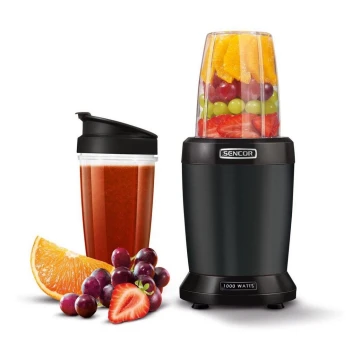 Sencor - Μπλέντερ Nutri Smoothie 1000W/230V μαύρο