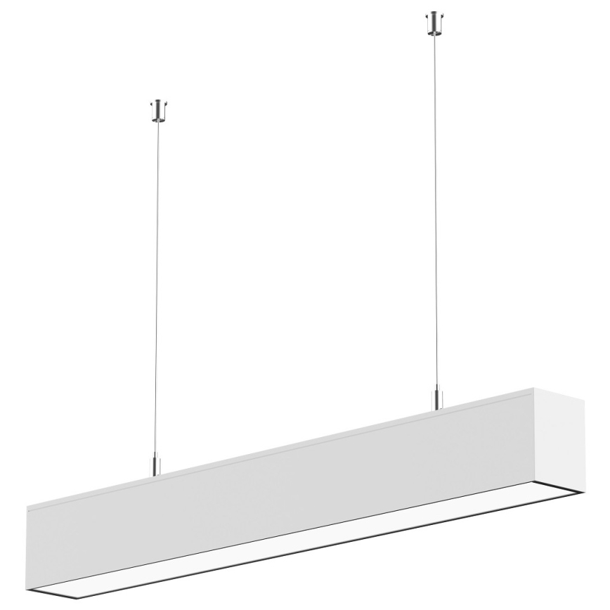 Sinclair - Φωτιστικό οροφής LED LSM LED/40W/230V 3000K/4000K/5000K 120 cm ασήμι