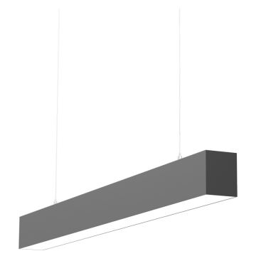 Sinclair - Φωτιστικό οροφής LED LSM LED/40W/230V 3000K/4000K/5000K 120 cm μαύρο