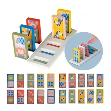 Taf Toys - Παιδικό domino 4σε1 ζώα