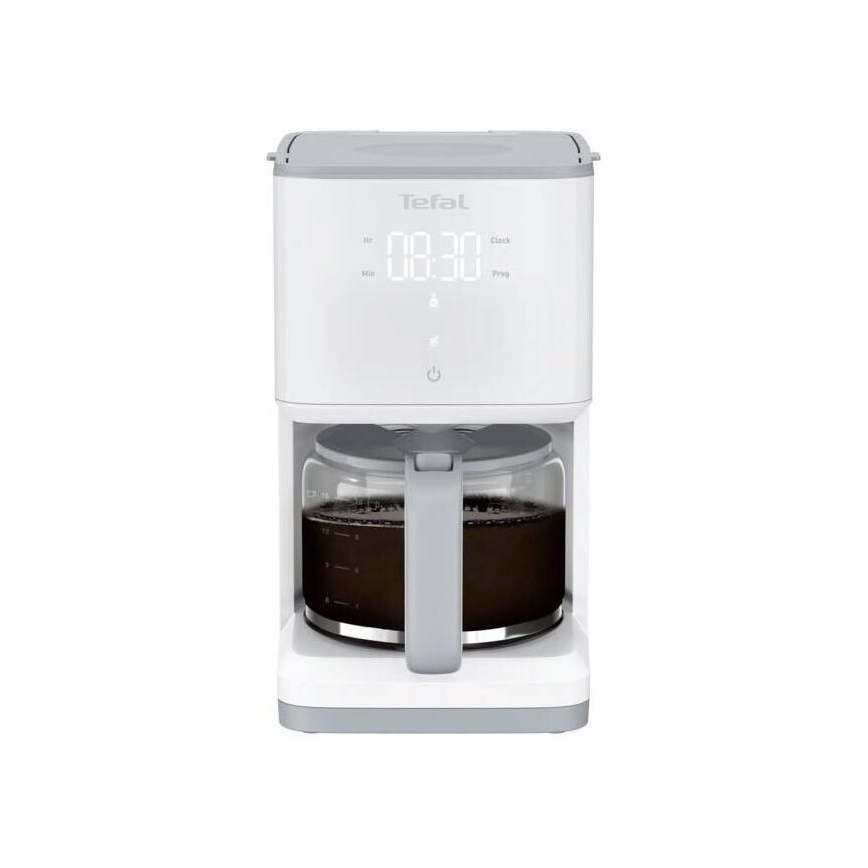 Tefal - Coffee machine with dripping και LCD display SENSE 1000W/230V λευκό