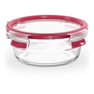 Tefal - Food container 0,6 l MSEAL GLASS κόκκινο/Γυαλί