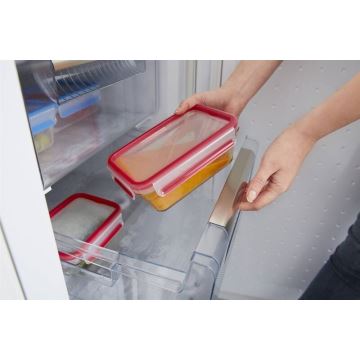 Tefal - Food container 0,85 l MSEAL GLASS κόκκινο/Γυαλί