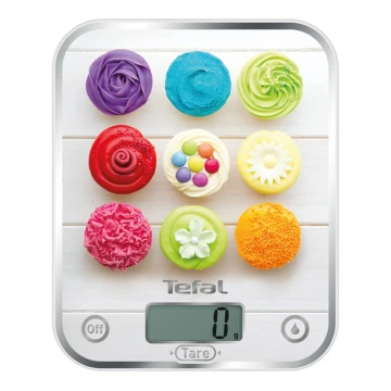 Tefal - Kitchen scale OPTISS CUPCAKES 2xAAA