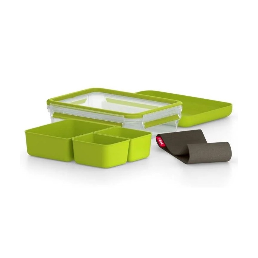 Tefal - Lunch box 1,2 l MASTER SEAL TO GO πράσινο