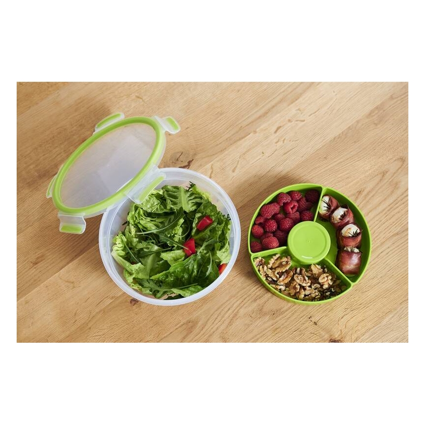 Tefal - Salad container 2,6 l MASTER SEAL TO GO πράσινο