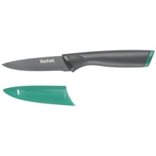 Tefal - Stainless steel carving knife FRESH KITCHEN 9 cm γκρι/πράσινο