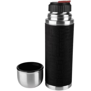 Tefal - Thermos με ένα mug 0,5 l SENATOR ανοξείδωτο ατσάλι/μαύρο