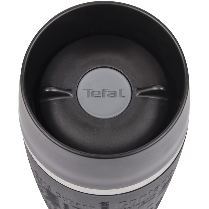 Tefal - Travel mug 360 ml TRAVEL MUG ανοξείδωτο ατσάλι/μαύρο