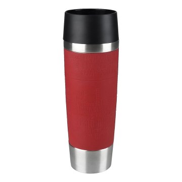 Tefal - Travel mug 500 ml TRAVEL MUG ανοξείδωτο ατσάλι/κόκκινο