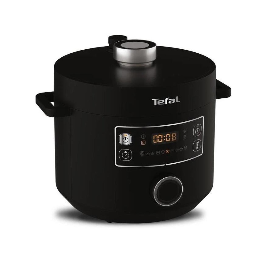 Tefal -  Ηλεκτρική χύτρα ταχύτητας TURBO CUISINE 4,8 l 1090W/230V μαύρο