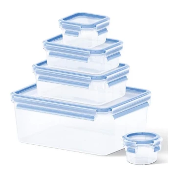 Tefal - Σετ of food containers 5 τμχ MASTER SEAL FRESH μπλε