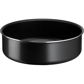 Tefal - Σετ μαγειρικά σκεύη 10 τμχ INGENIO EASY COOK & CLEAN BLACK