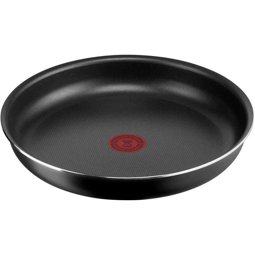 Tefal - Σετ μαγειρικά σκεύη 10 τμχ INGENIO EASY COOK & CLEAN BLACK