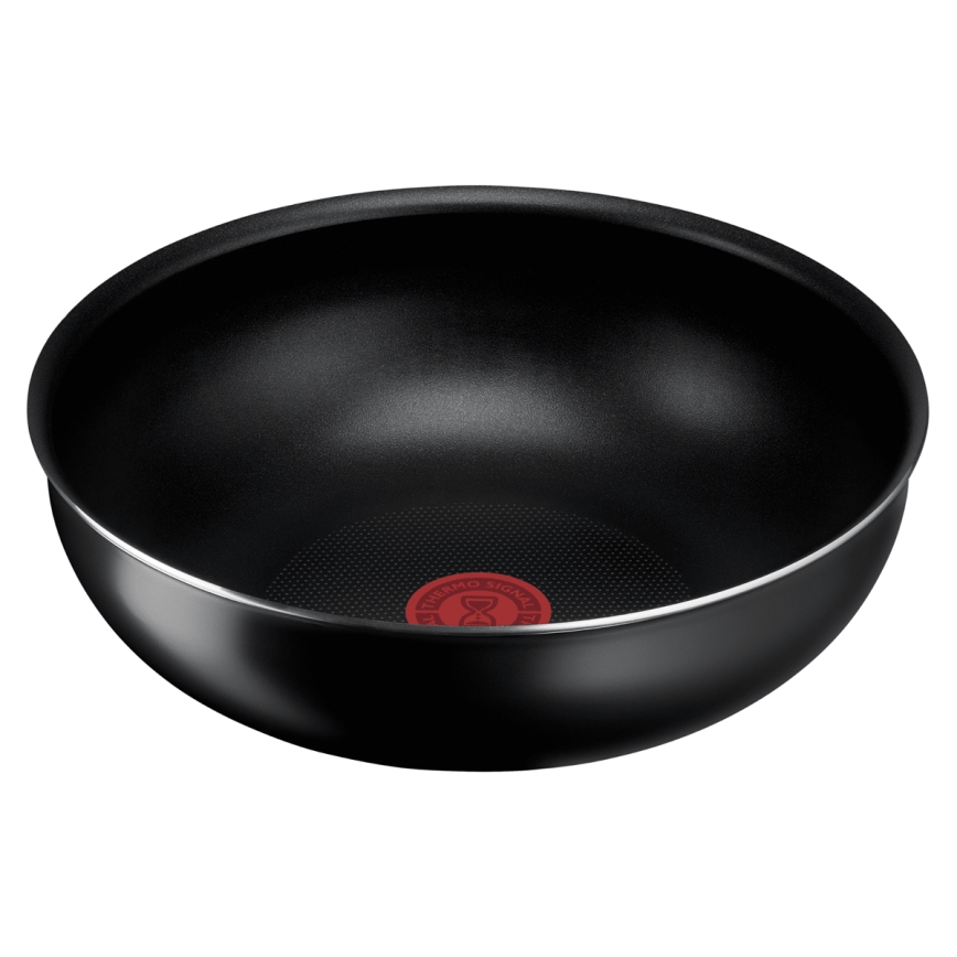 Tefal - Σετ τηγάνια 3 τμχ INGENIO EASY COOK & CLEAN BLACK