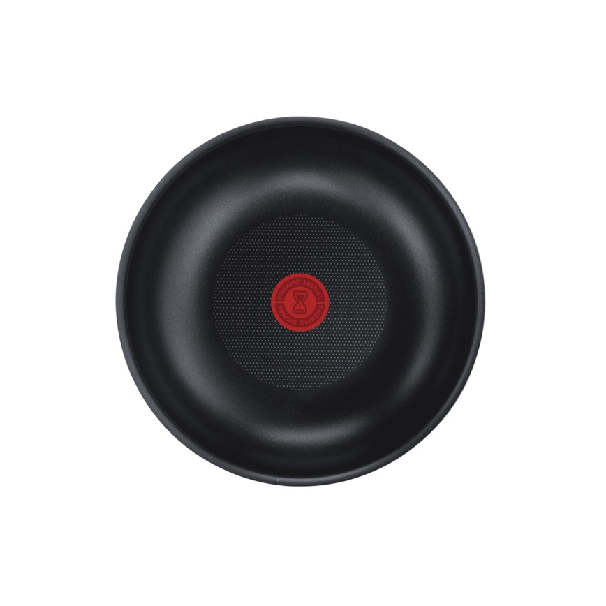 Tefal - Σετ τηγάνια 3 τμχ INGENIO EASY COOK & CLEAN BLACK