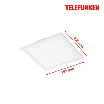 Telefunken 308606TF - Πάνελ πλαφονιέρα LED με αισθητήρα LED/13W/230V