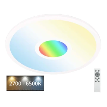 Telefunken 319306TF - LED RGBW Φωτιστικό dimming LED/22W/230V 2700-6500K + τηλεχειριστήριο