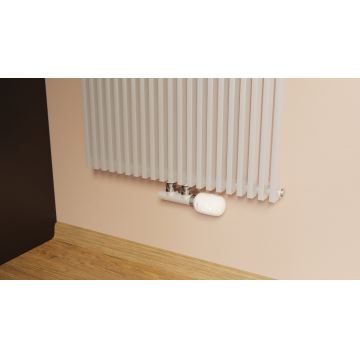 TESLA Smart - ΣΕΤ 3x Smart wireless thermostatic head 2xAA + έξυπνο gateway Hub Zigbee Wi-Fi