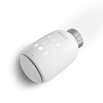 TESLA Smart - ΣΕΤ 3x Smart wireless thermostatic head 2xAA + έξυπνο gateway Hub Zigbee Wi-Fi