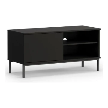 TV table ERISTI 50x100,8 cm μαύρο
