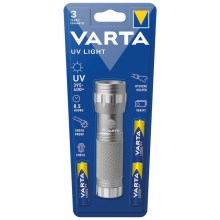 Varta 15638101421 - Φακός LED UV LIGHT UV/3xAAA