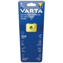 Varta 18631201401 - LED Dimmable επαναφορτιζόμενος φακός κεφαλής OUTDOOR SPORTS LED/5V IPX4