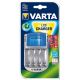 Varta 57070 - Φορτιστής μπαταρίας LCD 4xAA/AAA 100-240V/12V/5V