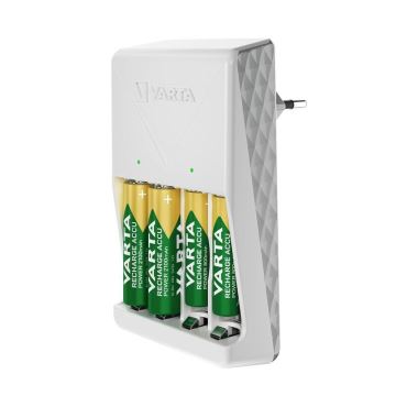 Varta 57657101451 - Φορτιστής μπαταρίας 4xAA/AAA 2100mAh 230V